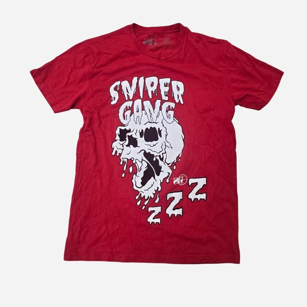 Sniper gang graphic tee Men's small